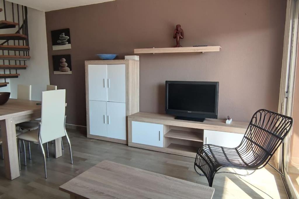 Atico-Duplex En Urb. Penismar En 1ª Linea De Playa Apartment Peniscola Luaran gambar