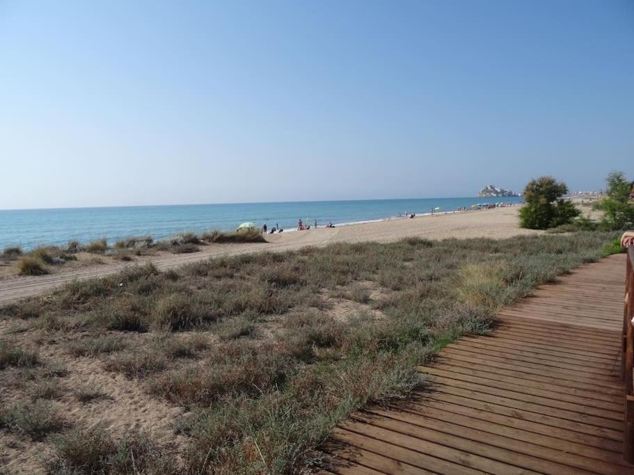Atico-Duplex En Urb. Penismar En 1ª Linea De Playa Apartment Peniscola Luaran gambar